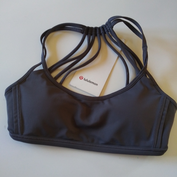lululemon athletica Other - Lululemon lighten up bra size 2 gray sports